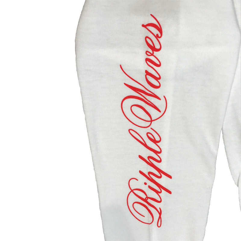 Ripple Waves Long Sleeve Shirt White