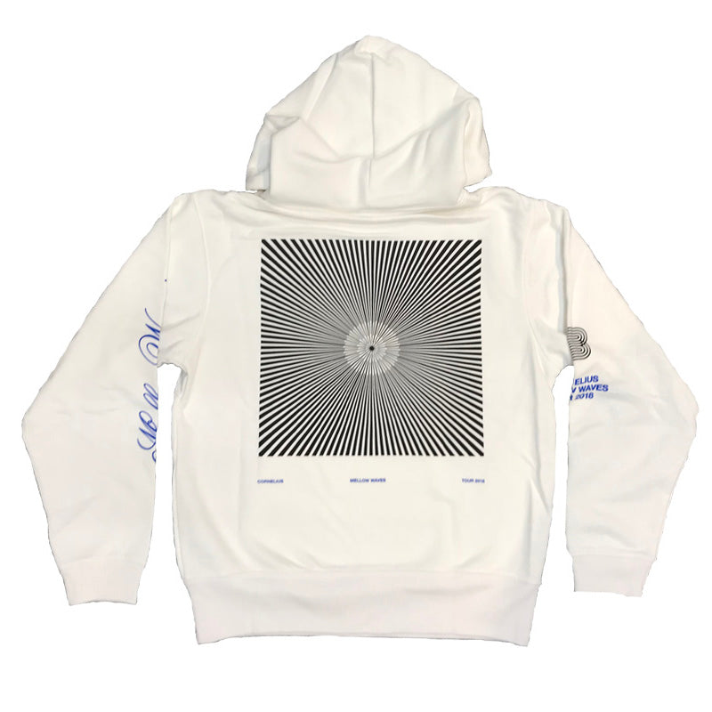 Mellow Waves Tour 2018 HOODIE White