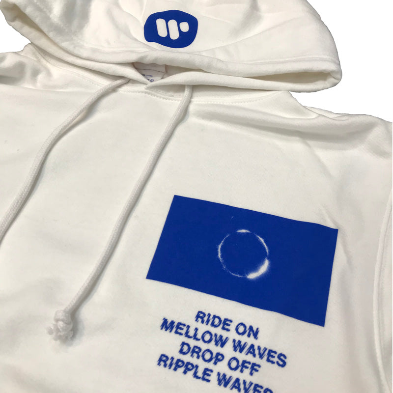 Mellow Waves Tour 2018 HOODIE White