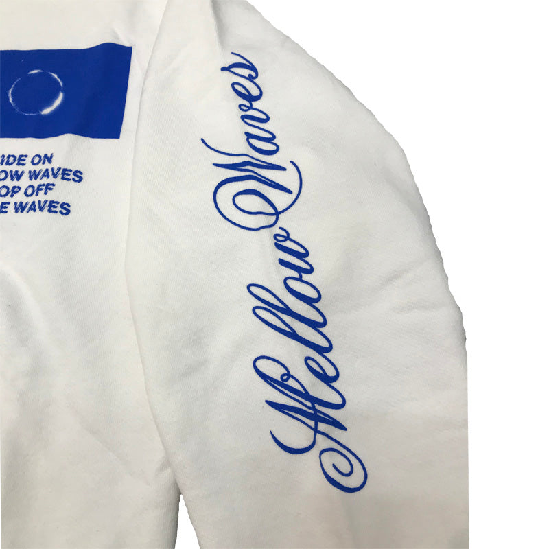 Mellow Waves Tour 2018 HOODIE White