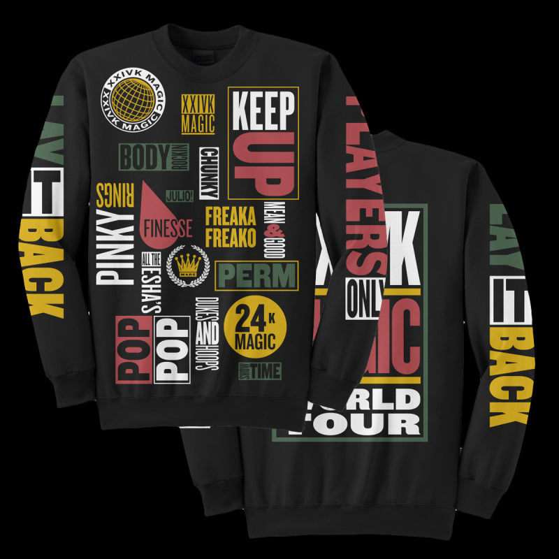 リリック・フェイズ・クルーネック・シャツ　(2018エディション）