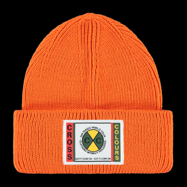 24K CXC　ニットキャップ　（オレンジ）