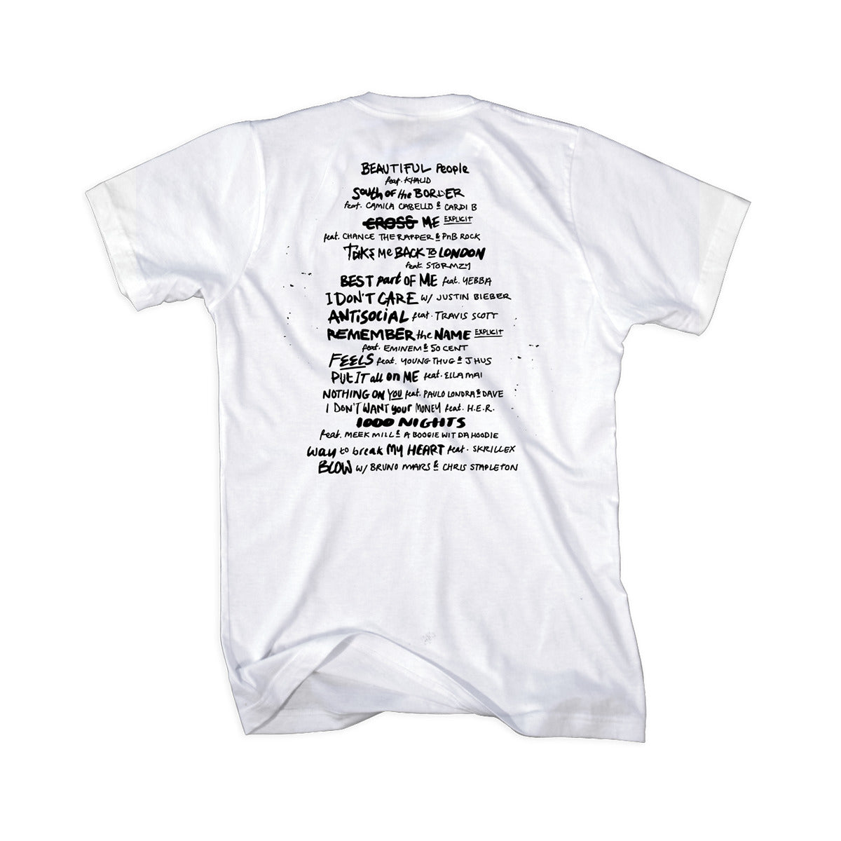 No.6 コラボレーションズ・プロジェクト ・ホワイトTシャツ 