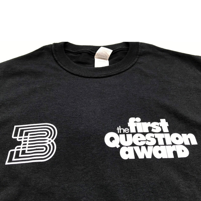 the first Question award T‐Shirt Black