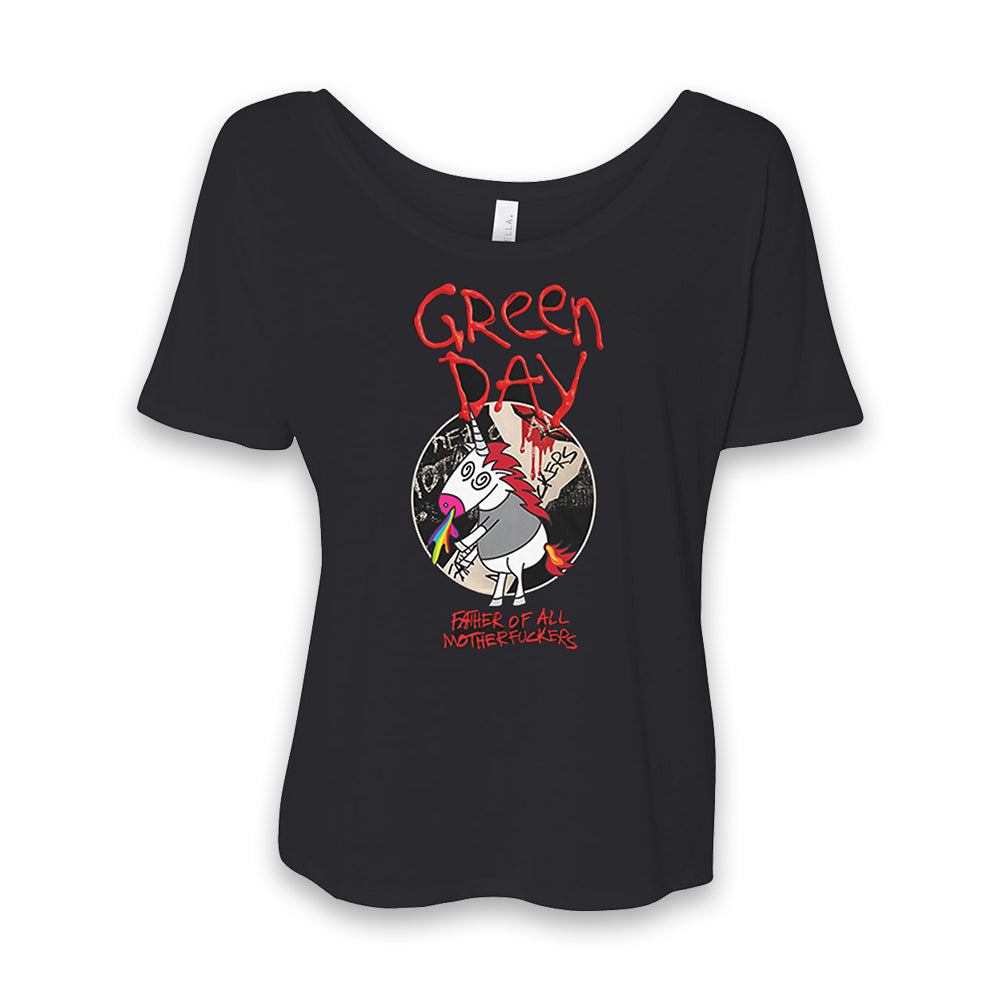 ファーザー・オブ・オール・・・ブラックTシャツ[レディース]