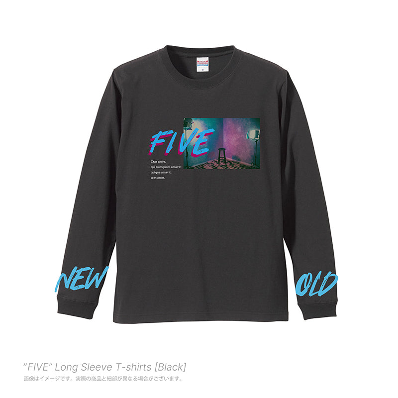 FIVE-Long Sleeve Shirts[Black]