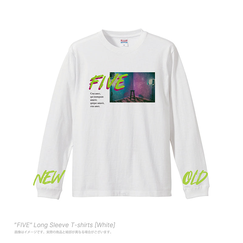 FIVE-Long Sleeve Shirts[White]
