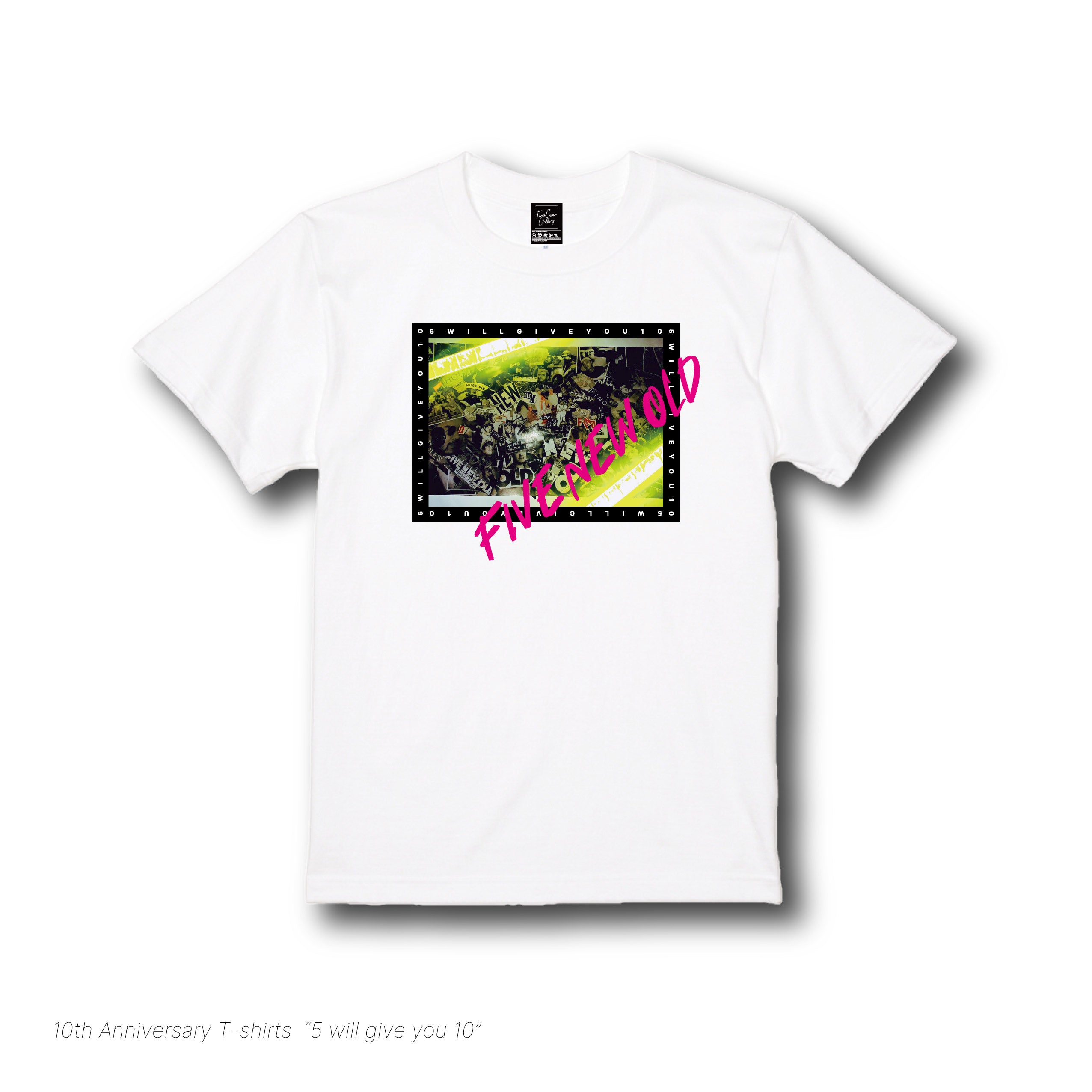 10th Anniversary T-shirts [White]