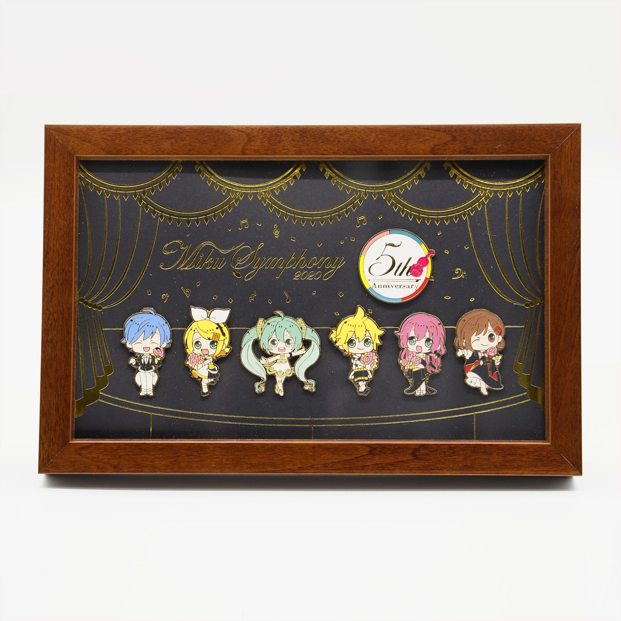 5th Anniversary ピンバッジセット（ゴールド）