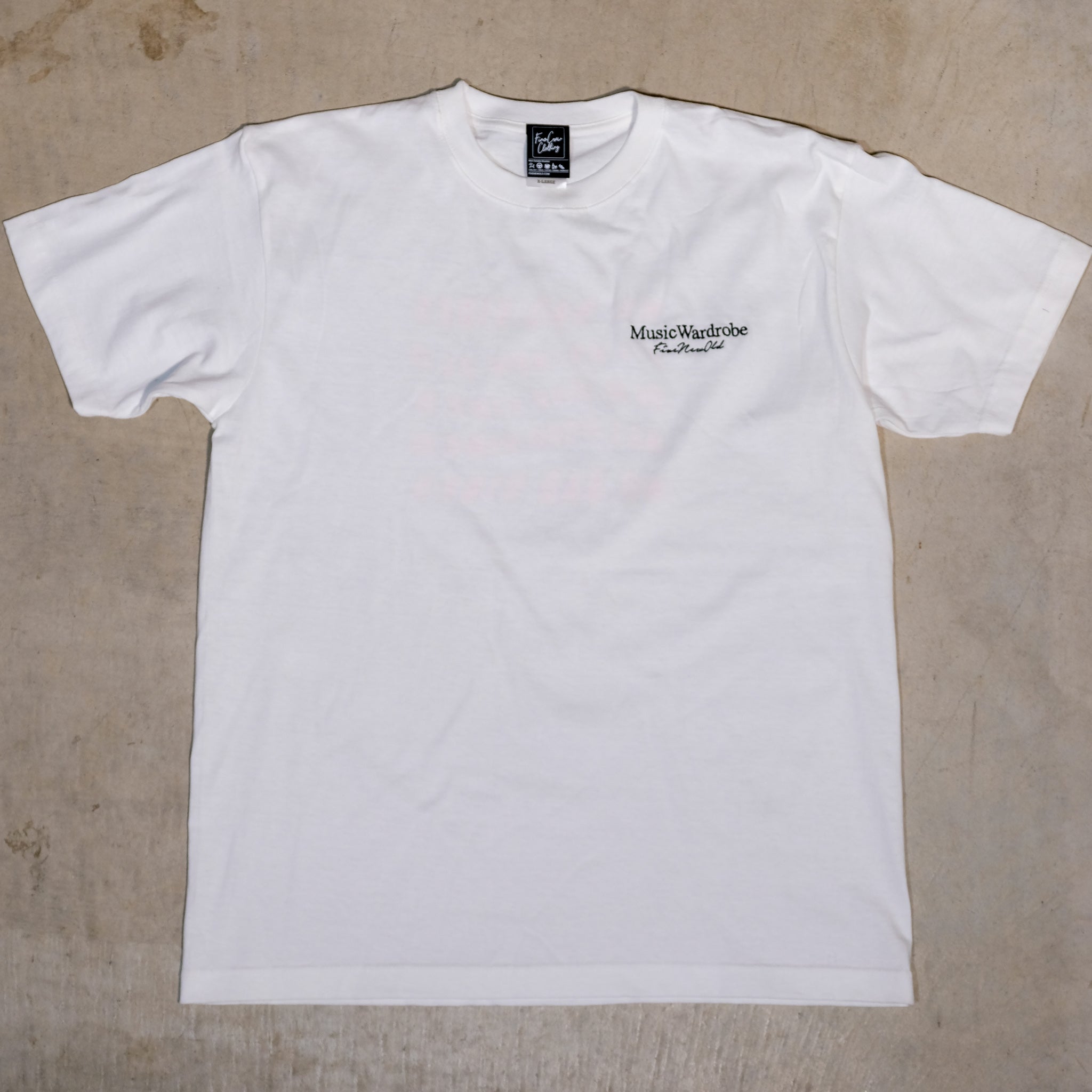 Head Phone T-shirts [White]