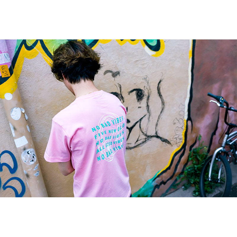 Head Phone T-shirts [Pink]