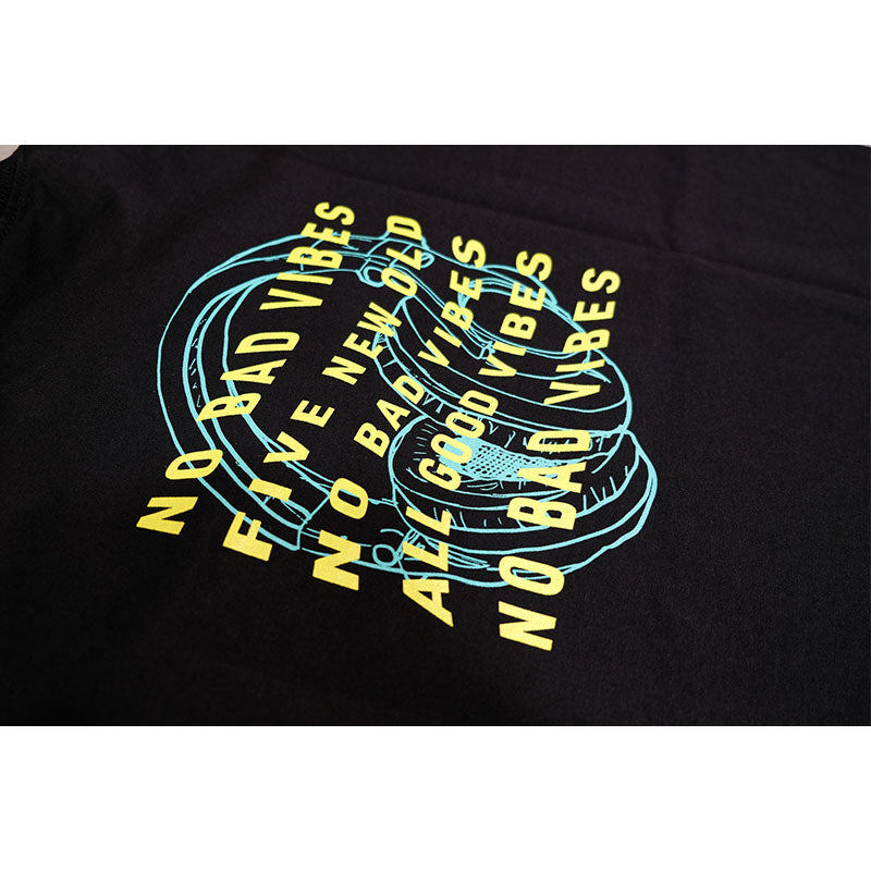 Head Phone Crew Neck Sweat [Black]