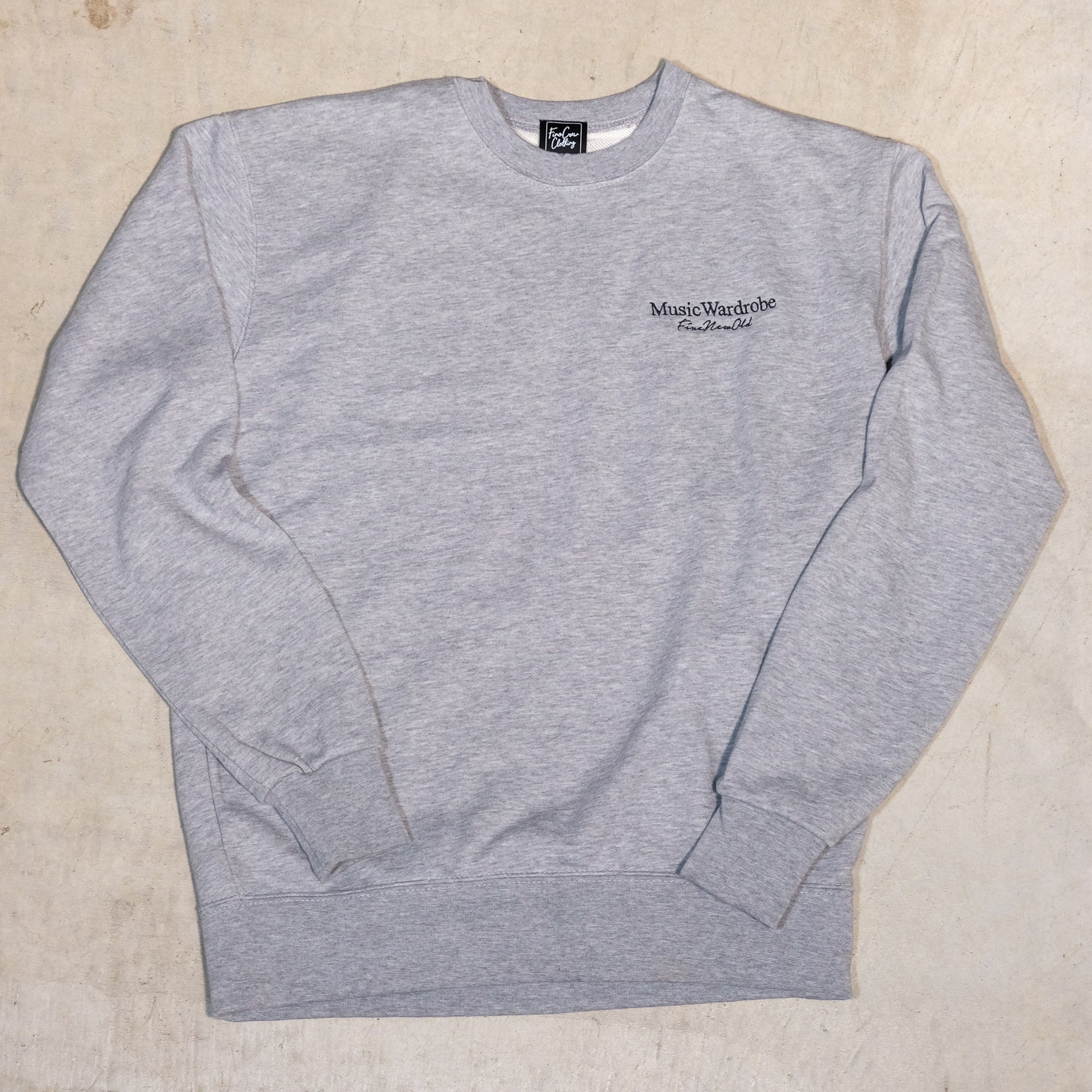 Head Phone Crew Neck Sweat [Gray]