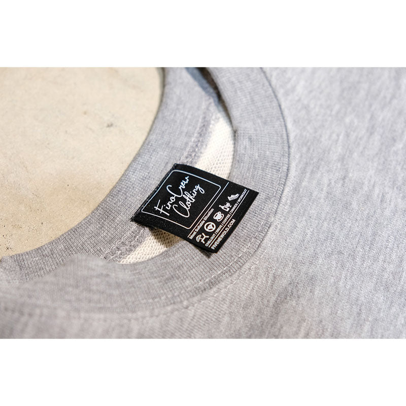 Head Phone Crew Neck Sweat [Gray]