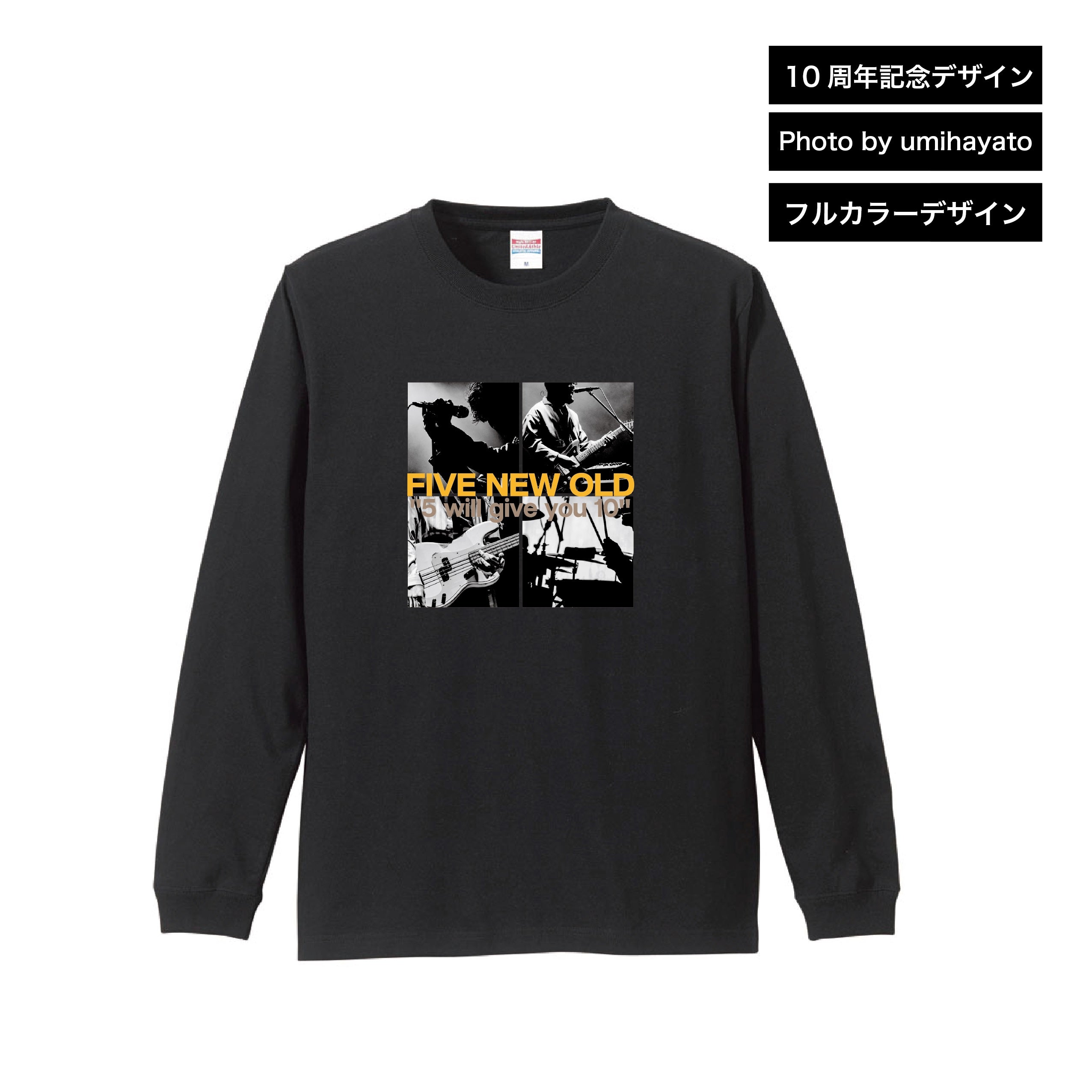 "5 will give you 10" Long Sleeve [Black]