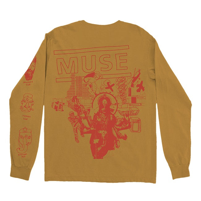 Sketches of Symmetry ロングスリーブ Tシャツ