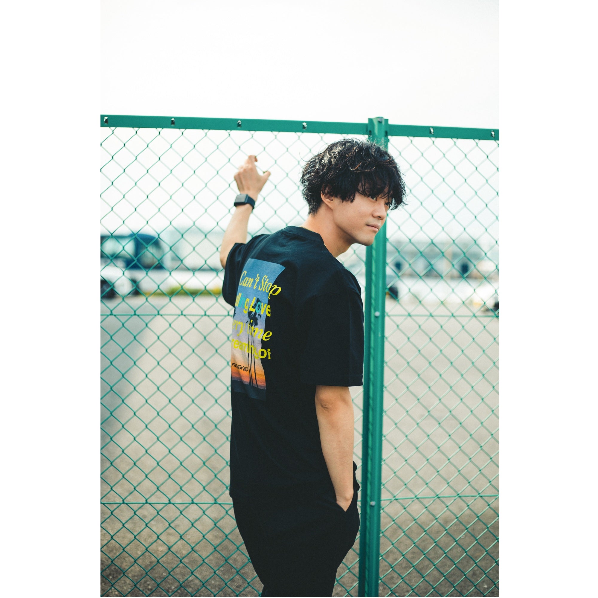 Summertime Pocket T-shirts [Black]