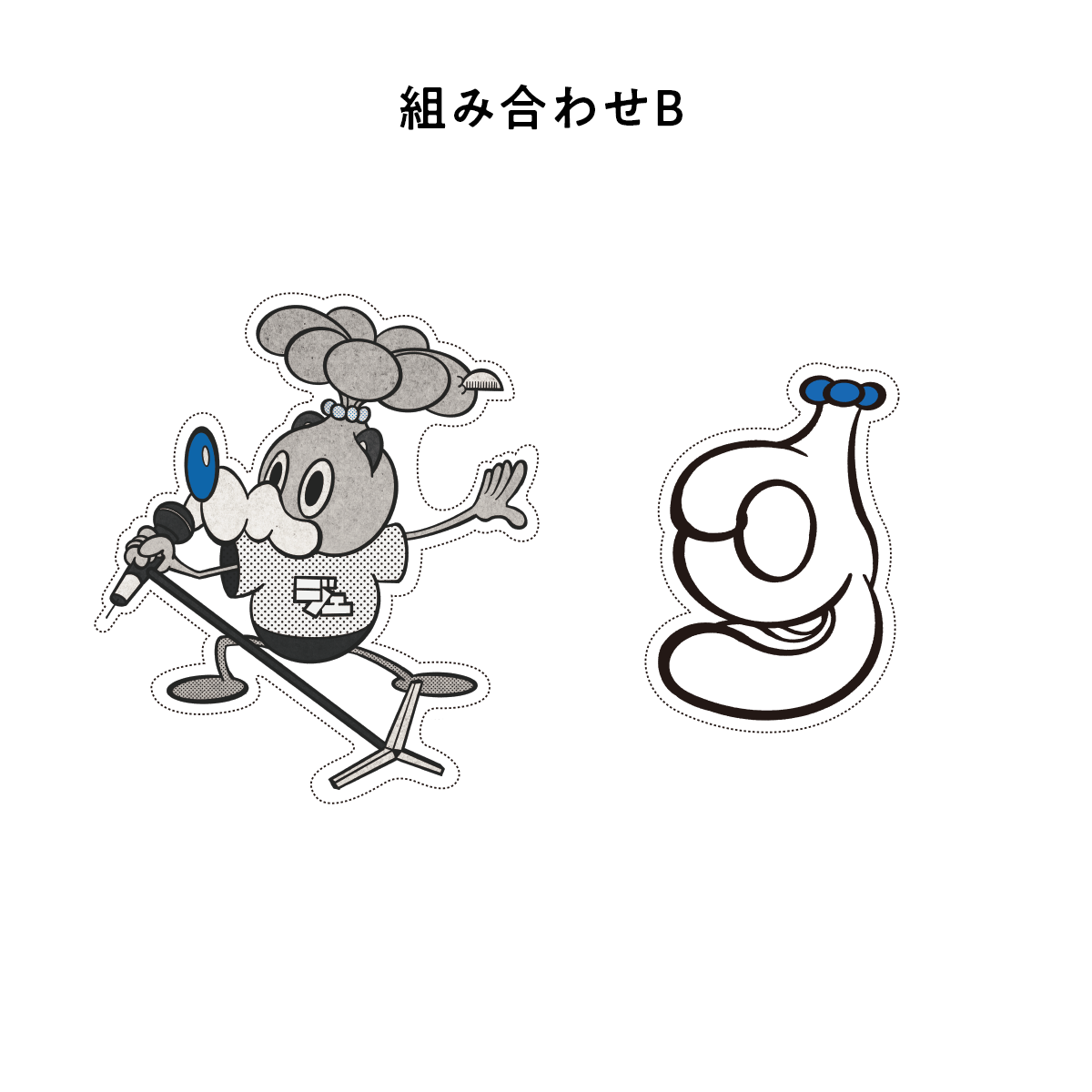 ジェニーちゃんステッカーセット