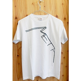 Tシャツ META斜め（ホワイト）