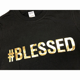 ブルーノ・マーズ / #BLESSED T-SHIRT BLACK