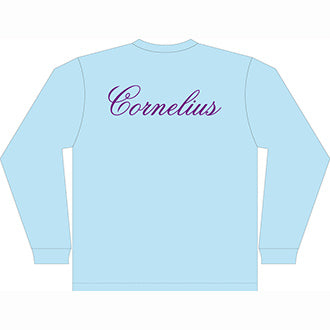 あなたがいるなら long sleeve Tee/Light Blue