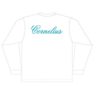 いつか/どこか long sleeve Tee/White×Blue