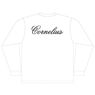 いつか/どこか long sleeve Tee/White×Black