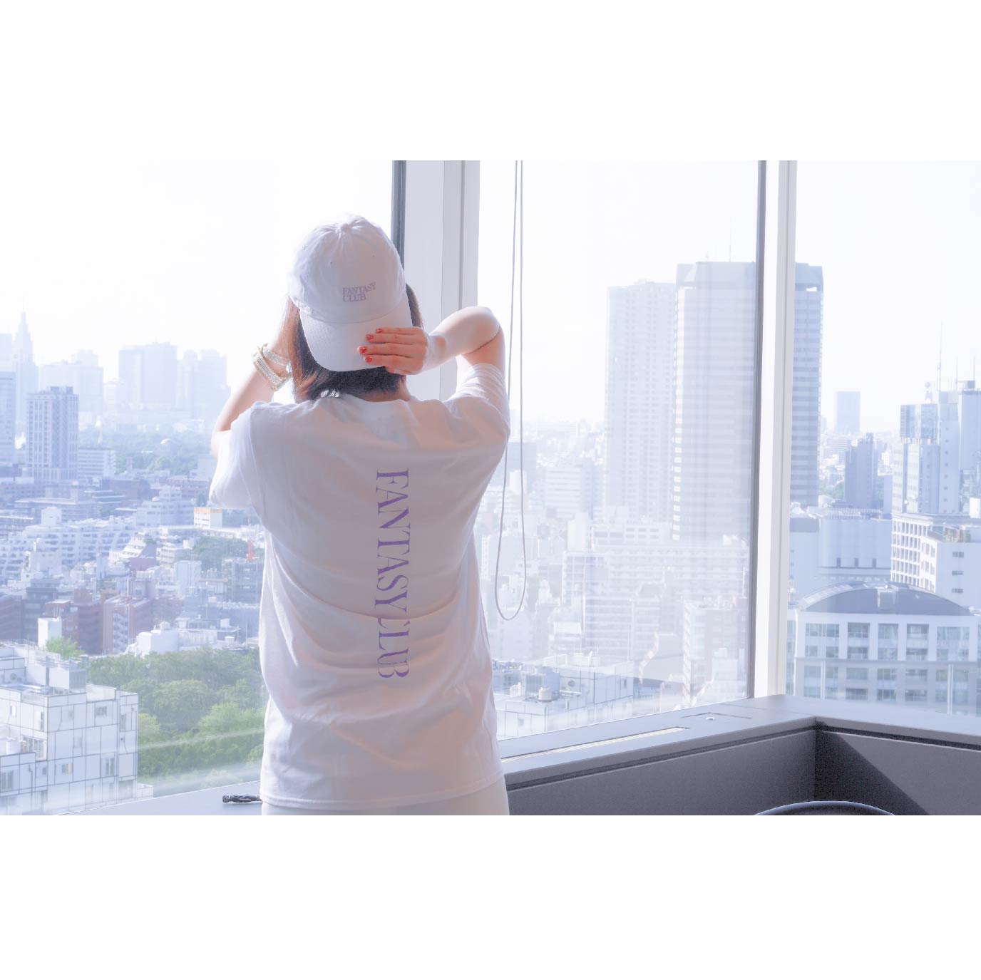 FANTASY CLUB T-Shirts　WHITE