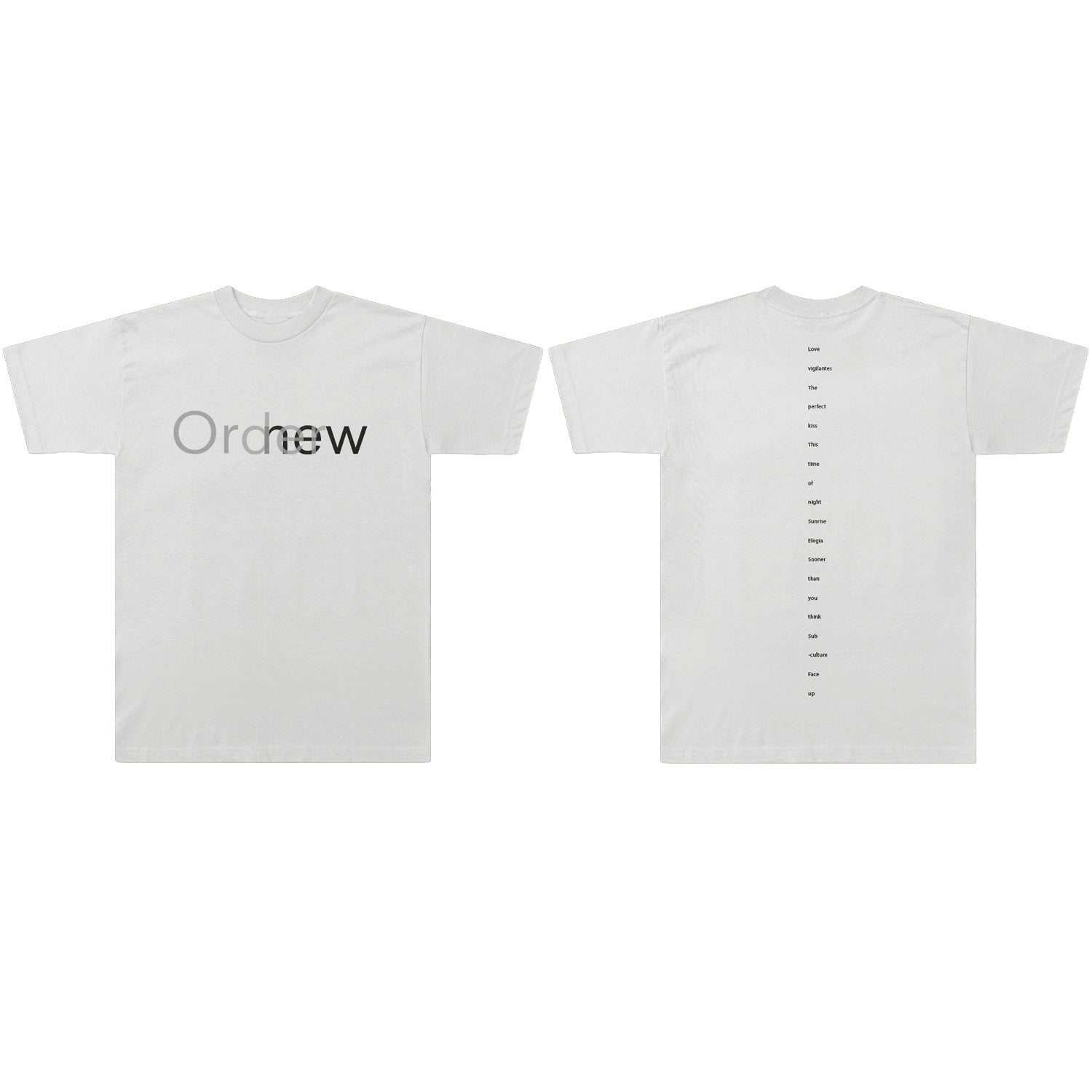 Low-Life [White T-Shirt]