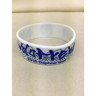 Daphne tour 記念ラバーバンド(White)