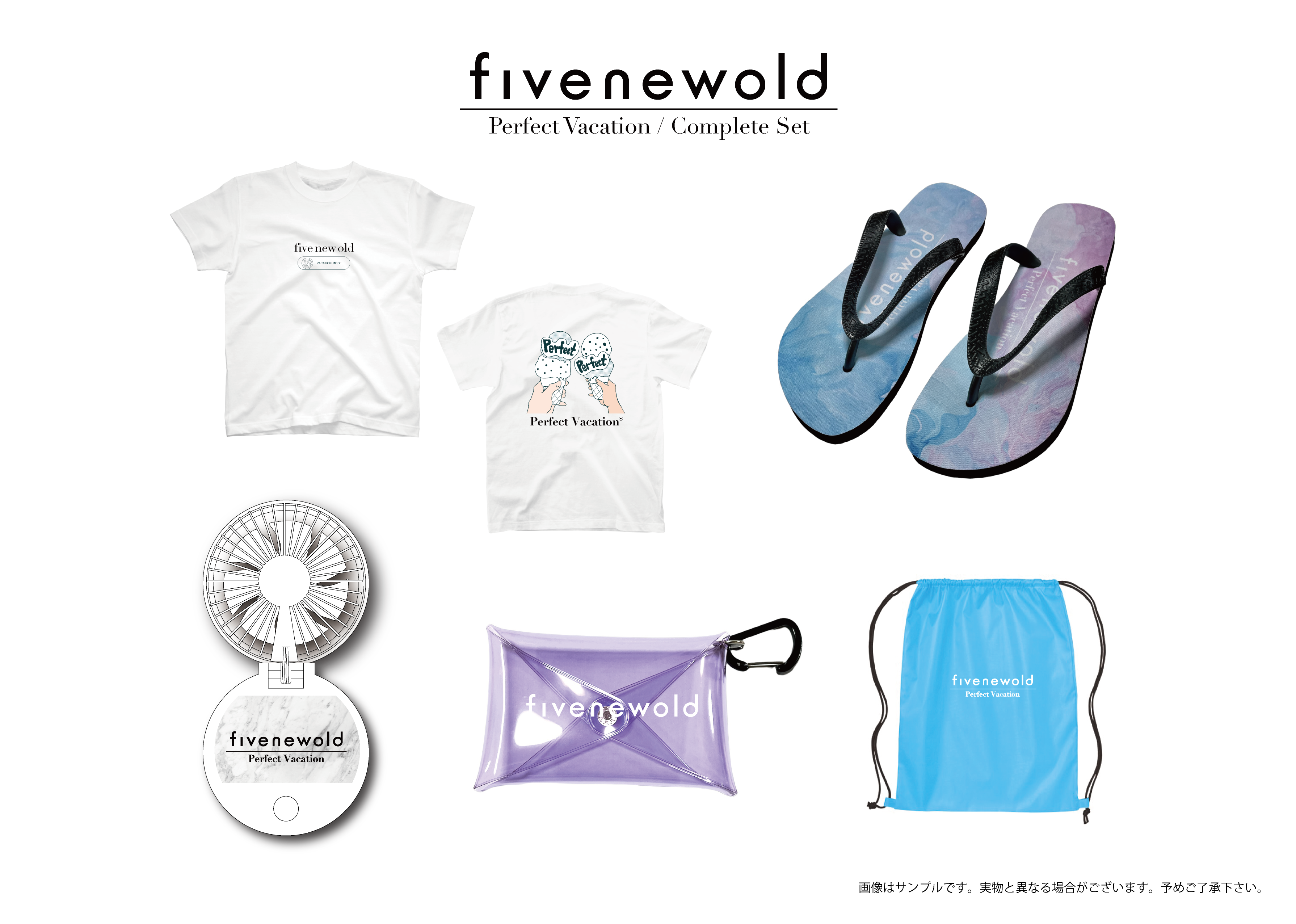 Perfect Vacation / Complete Set[2(サンダル25-27cm)]