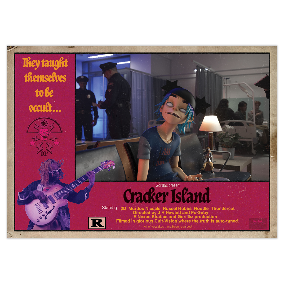 Gorillaz A4｜lobby card セット