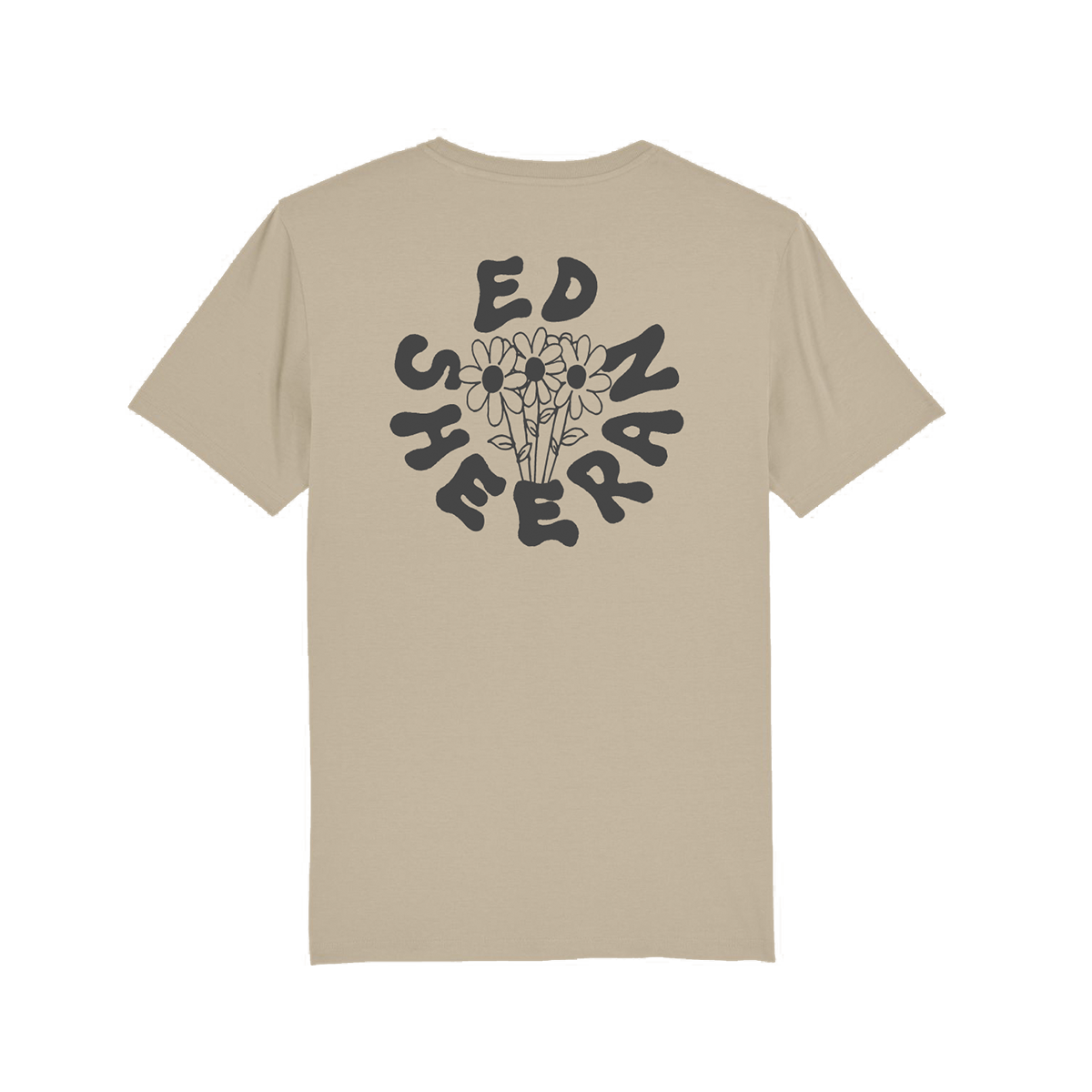 Equals A Bunch Of Flowers T-Shirt Natural