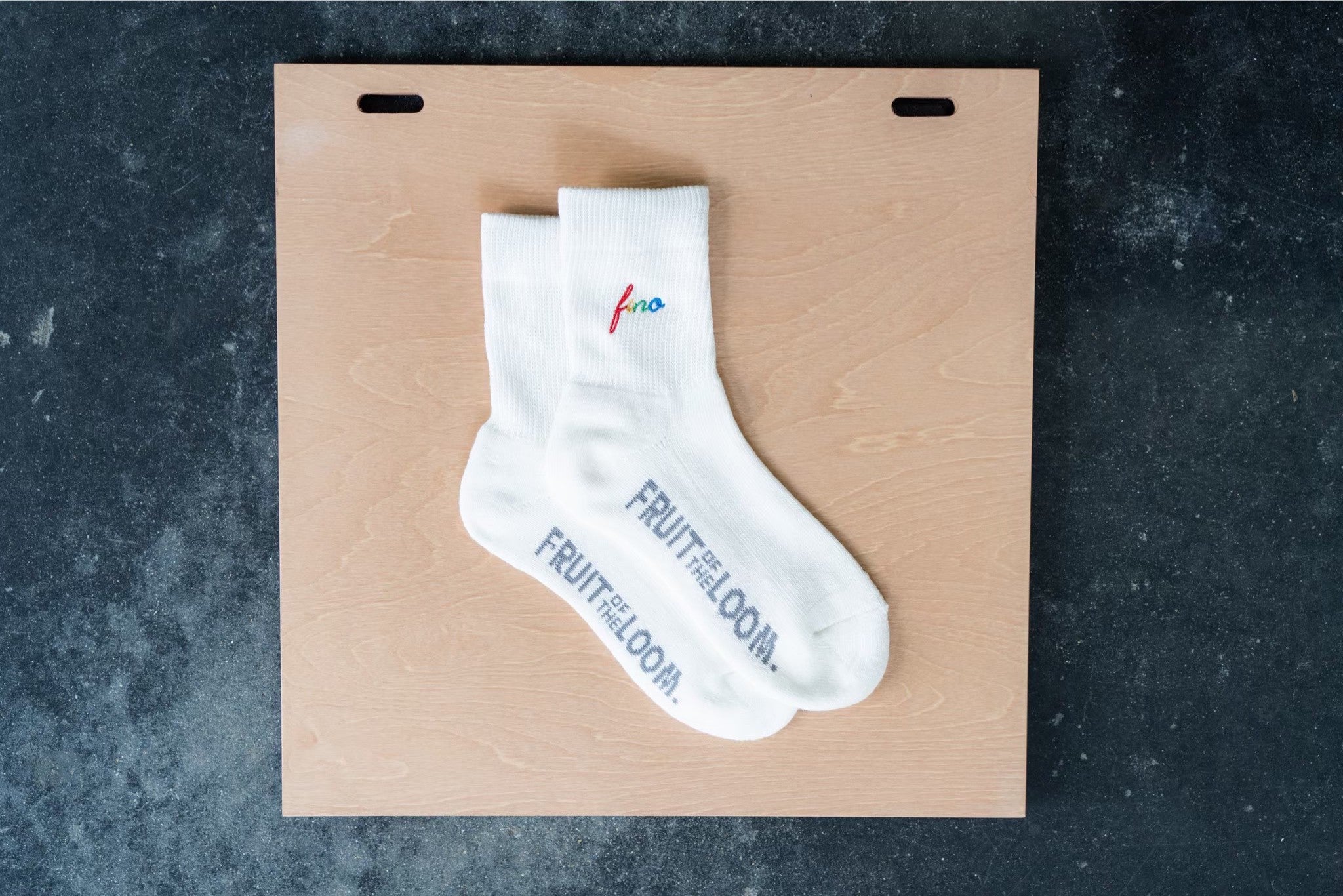 FIVE NEW OLD x FRUIT OF THE LOOM Special Collaboration Socks 2022