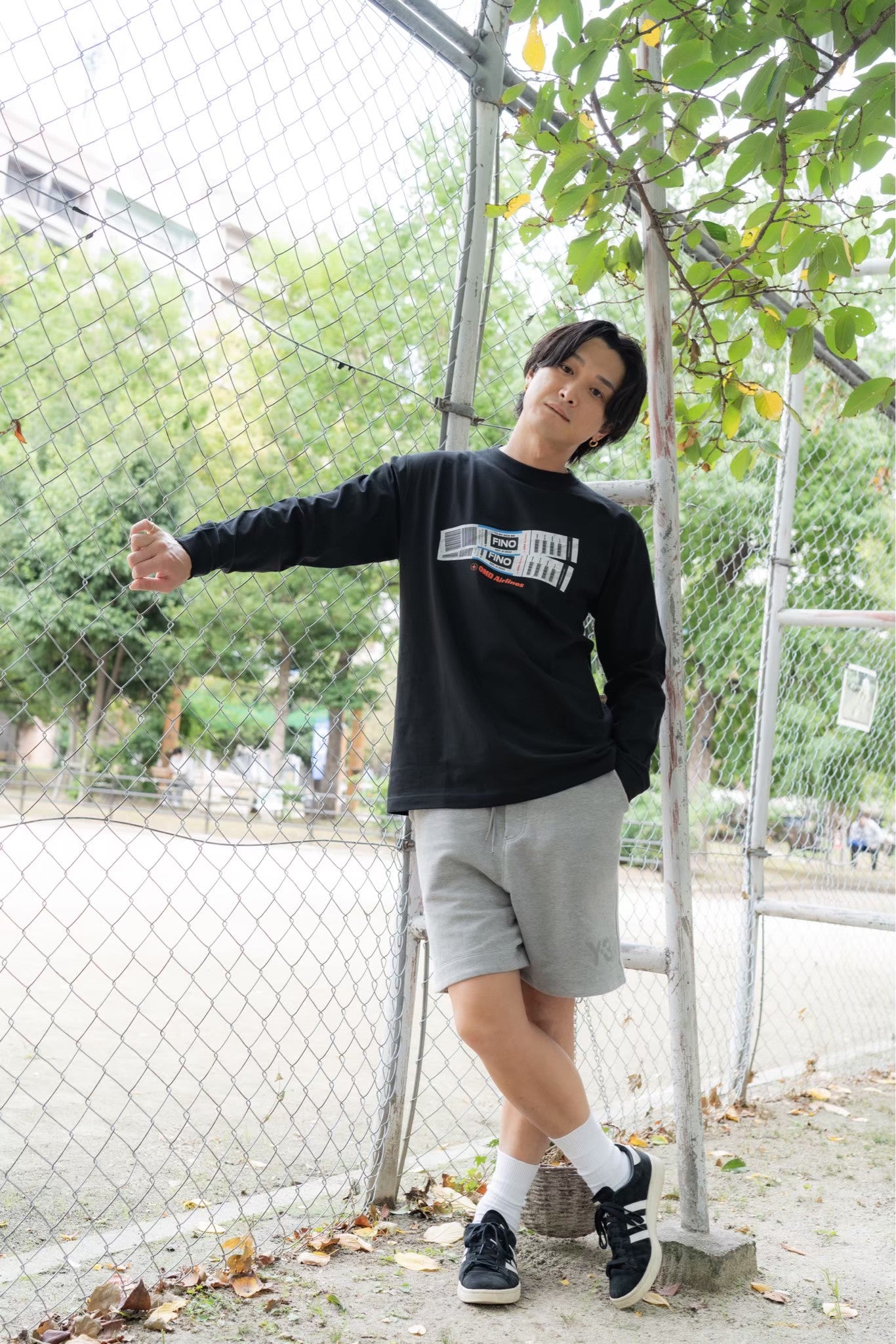 "My New Me" Long Sleeve T-shirts[Black]