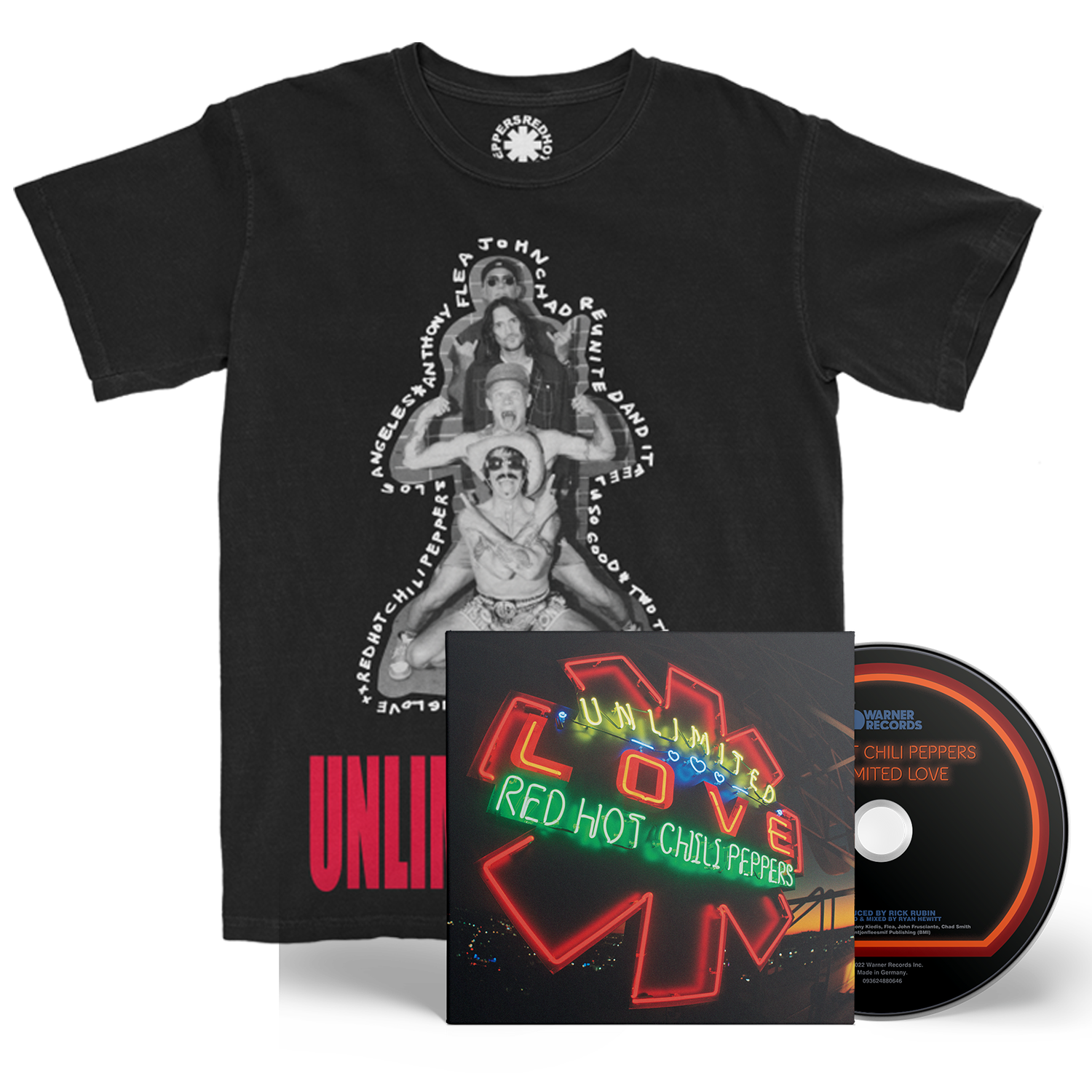 【国内盤】アンリミテッド・ラヴ + T-Shirt セット