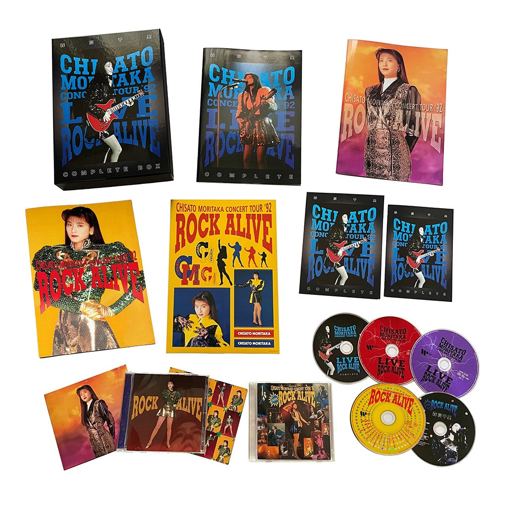 LIVE ROCK ALIVE COMPLETE BOX【5枚組完全生産限定(2Blu-ray＋3UHQCD＋ブックレット＋ツアー・パンフ＋ステッカーシート＋ツアー・フライヤー)】