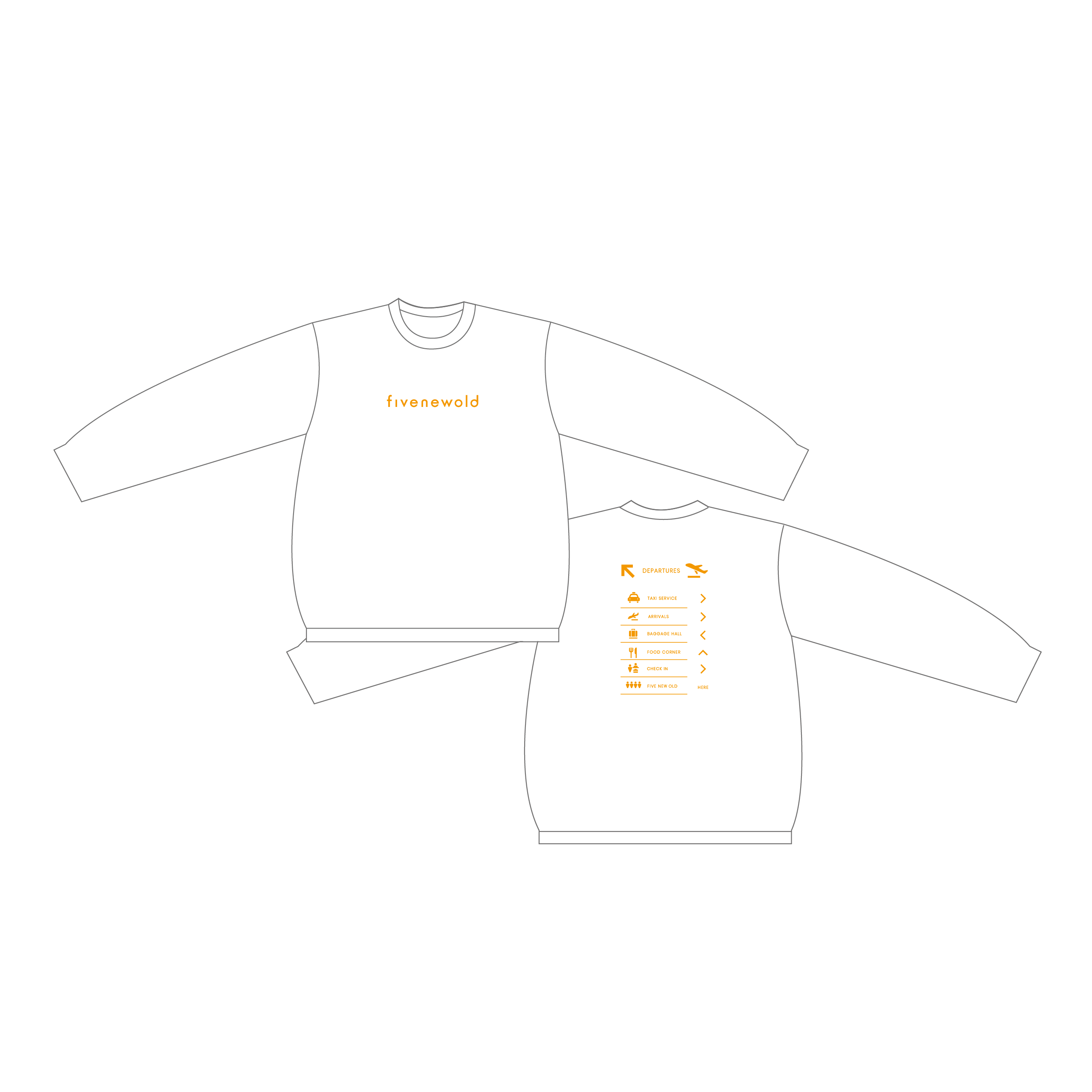 Departure Long Sleeve Shirts[White]
